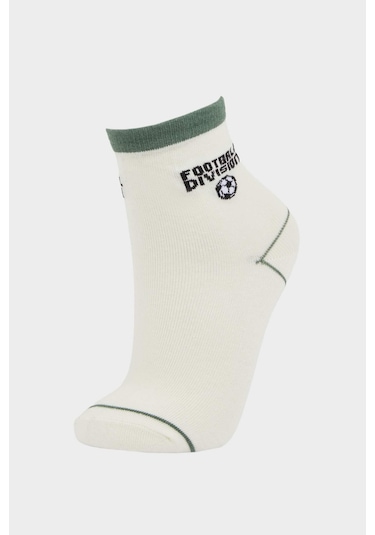 Defacto Erkek Çocuk 5li Pamuklu Uzun Çorap F4719a8nskr1 Çok Renkli