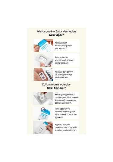 Yatıştırıcı Ve Önleyici Mikro İğneli Bant Soothing Care Microcone Patch 12 Li