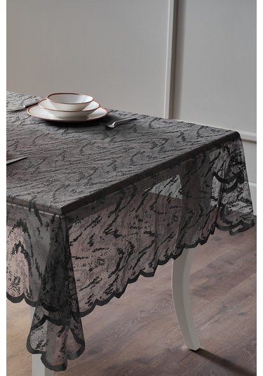 Croco Masa Örtüsü 145x240cm - Antrasit