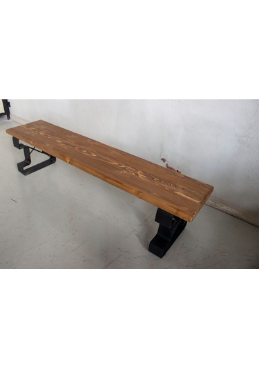 Deryawood Bank Masif Ağaç Ahşap Bank