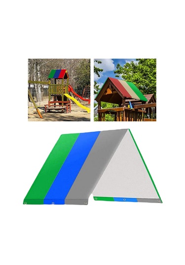 Suntek Su Geçirmez Salıncak Seti Yedek Tarp Yeşil-mavi-gri Yeşil Mavi Gri Yeşil - Mavi - Gri