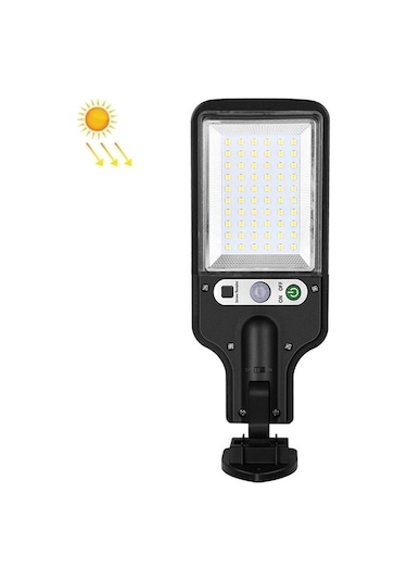 Sones 616 Güneş Enerjili Sokak Lambası Led İnsan Vücudu İndüksiyon Bahçe Lambası, Özellik: 60 Smd Uzaktan Kumanda Yok