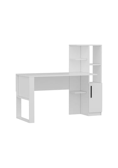 Tody Çalışma Masası - Beyaz Beyaz