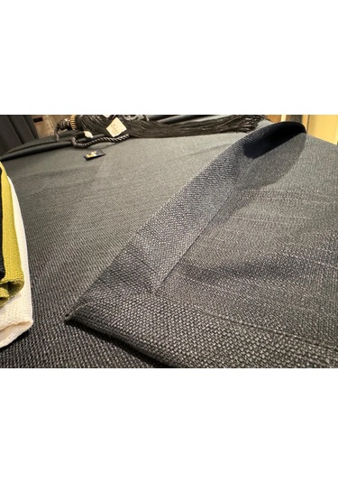 Nivemeshome Keten Trend Masa Örtüsü Antrasit Apm Çok Renkli