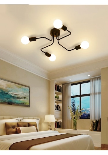 Sima Avize Retro Örümcek Avize 4 Kol - 8 Kol