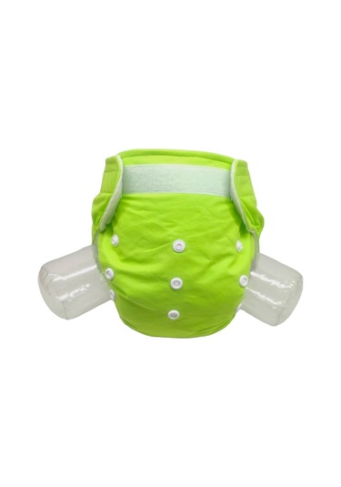 Bezhane Baby Ybb Yıkanabilir Cırt Cırtlı Bebek Bezi Cepli Neon Yeşil