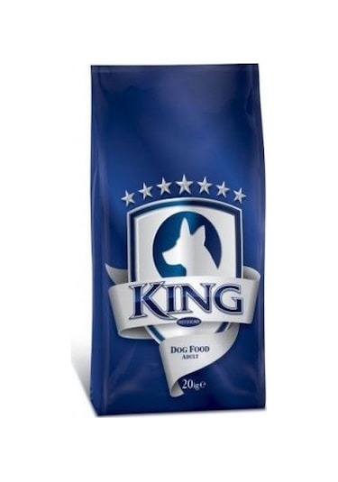 King Plus Beef Dog Biftekli Yetişkin Köpek Maması 20 KG
