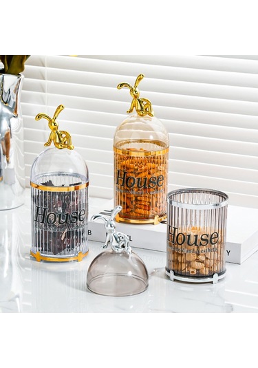 Suntek Magideal Çay Baharat Fındık Için Kapaklı Ev Meyve Kahverengi