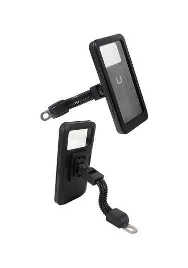 Avtoprom Bisiklet Ve Motosikletler İçin Su Geçirmez Telefon Tutucu 411276004 Siyah