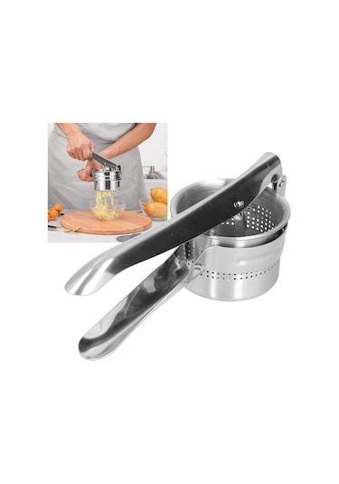 Lichen Paslanmaz Çelik Patates Püresi Presi, Arada Manuel Meyve