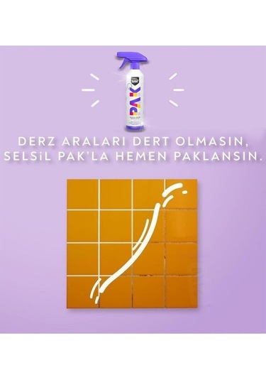 Selsil Pak 4 'lü 500 Ml Mucize Köpük Temizleyici Sprey Yağ Sökücü, Parlatıcı