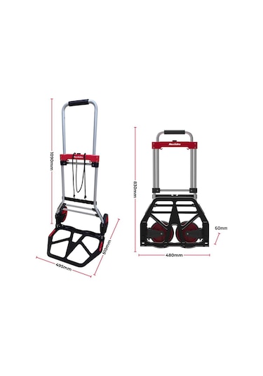 Max Extra Fw-90c Katlanır Koli Taşıma Arabası 100 Kg