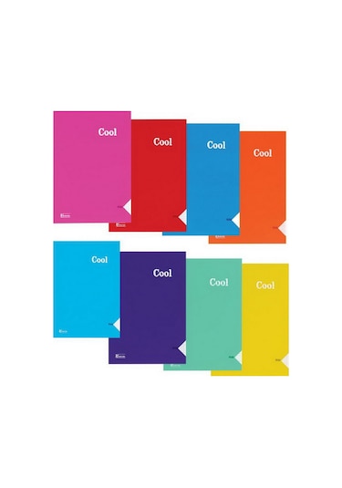 Keskin Color Cool Pp Kapak Dikişli Kareli A4 40 Yaprak Defter