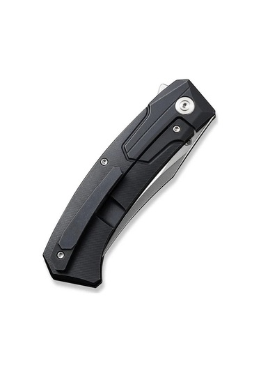 We Knife Shuddan Black Titanium Handle Satin Finished Cpm 20cv Blade Kamp Çakı Siyah