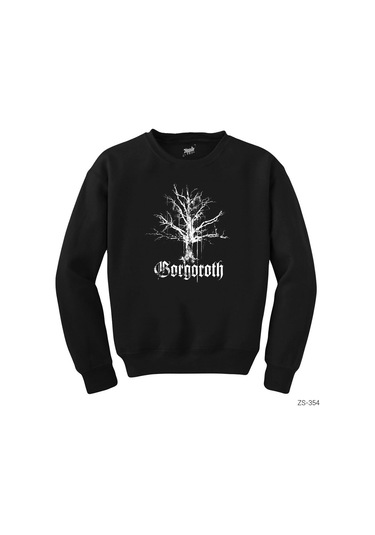Gorgoroth Siyah Sweatshirt Siyah