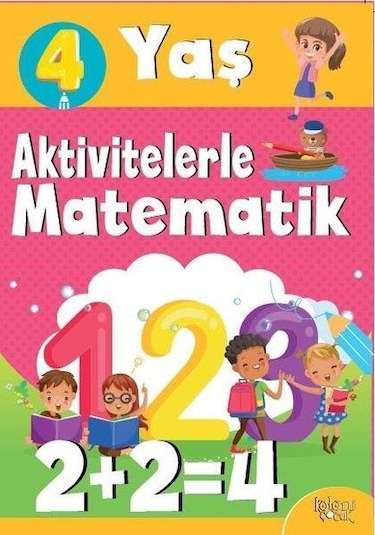Aktivitelerle Matematik 4 Yaş Kız - Koloni  Çocuk