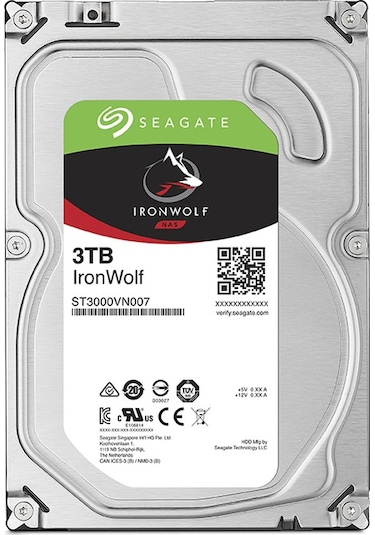 Seagate IronWolf ST3000VN007 3.5" 3 TB 5900 RPM SATA 3 HDD