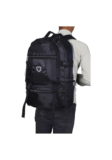 Strong Büyük Boy Dağcı Sırt Çantası, Seyahat Çantası, Kamp Çantas Siyah