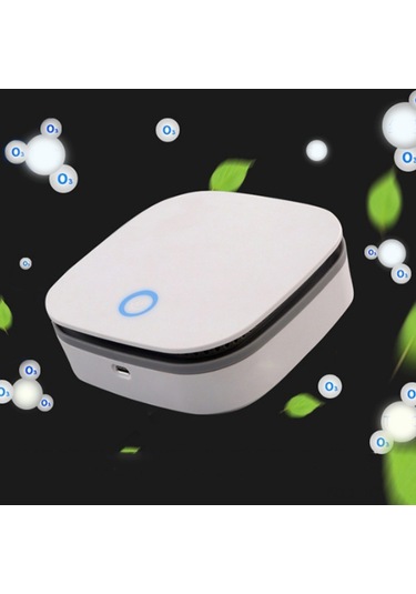 Youmex Ev/araba/ofis İçin Çift Modlu Zamanlayıcı Ozonlu Hava Temizleyici, Koku Giderici Ve Negatif İyonlu Sterilizasyon Cihazı Beyaz