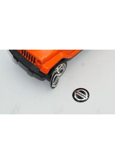 Nissan Oto Anahtar 3M Metal Alaşım Logo 2Li Set