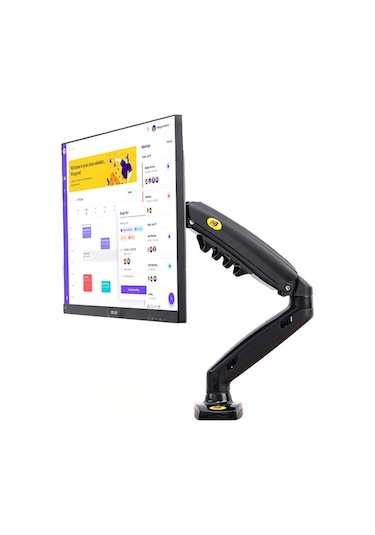 North Bayou Nb  F80 Tek Kol Amortisörlü Monitör Tutucu