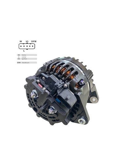 Prestolıte 24v Alternatör Dinamo 120 A Soketli 5 Fiş W-l-15-s-dfm