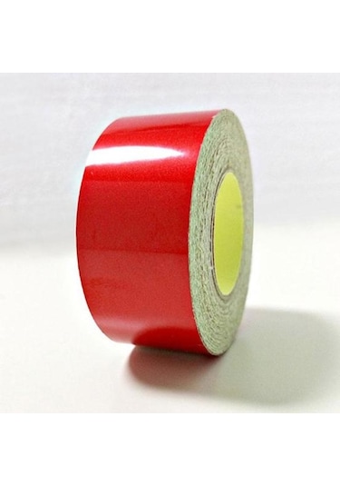 Mavi 5m Yansıtıcı Etiket Kamyon Vücut Bandı Araba Kendinden Yapışkanlı Dıy Uyarı Şeridi Çıkartması