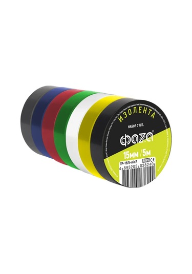 Faza Elektrik Tesisatı İçin Renkli İzole Bant Seti 437401800