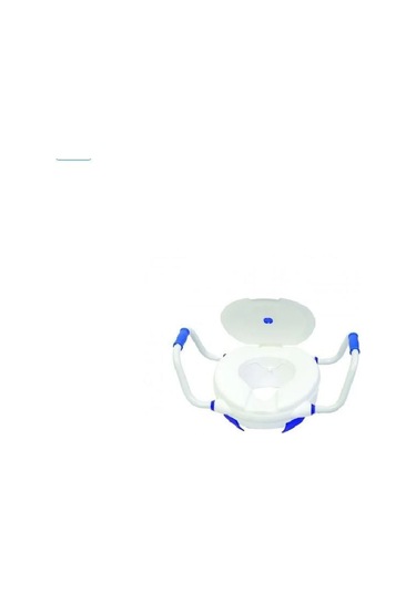 Medikaltec W1121 Klozet Yükseltici Kolçaklı Kapaklı Taharet Musluklu