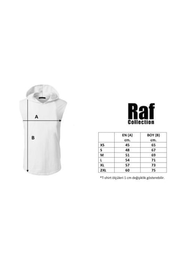 Siyah Kolsuz Kapşonlu Tshırt-Siyah