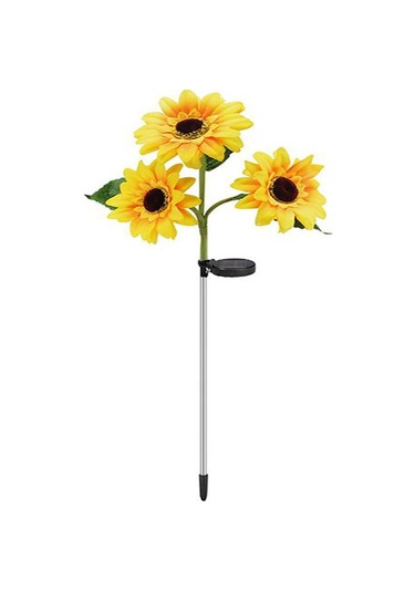 Dış Mekan Kullanımı İçin Güneş Hücreli Ayçiçekleri, 3'lü Paket