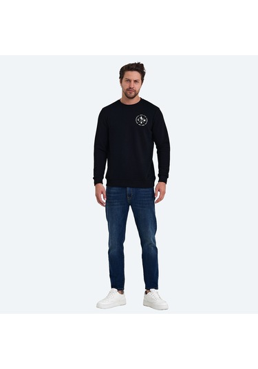 The Crow LIFE Erkek  Siyah Sweatshirt