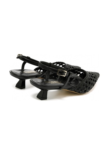 Black Topuklu/ Stiletto Kadın 1971007 Nacree Trecc Capra Nero Black Siyah