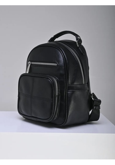 Daniele Patrici Şehir A5 Deri Sırt Çantası 169478880 Siyah
