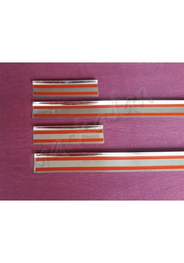 Woc Chrome Vw T-Roc Krom Kapı Eşiği 2017 Sonrası 4 Parça Paslanma