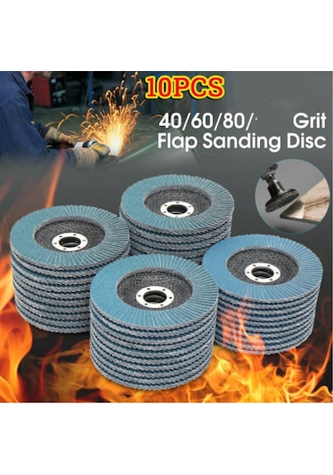 Magmaweld 115X22 Mm Zr 80 Kum Flap Disk 10 Adet