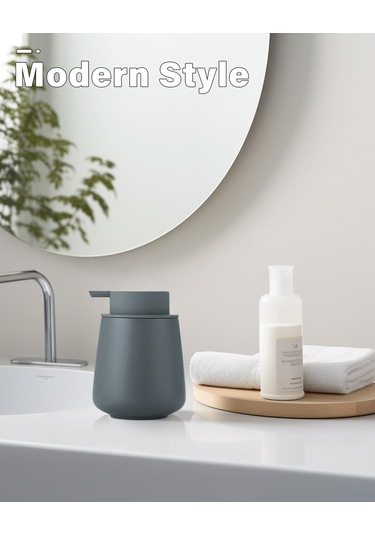 Ük El Sabunu Dispenseri - 12oz Banyo Losyonu El Pompası Şeffaf