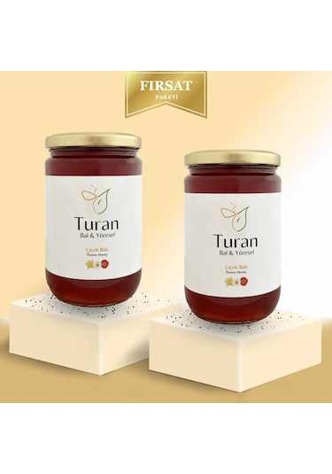 Turan Bal ve Yöresel Çiçek Balı 2 x 850 G