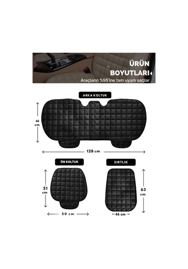 Fiat Albea Koltuk Minder Ortopedik Cepli Araç Ve Kılıf Seti Tam Uyumlu,bej Renk