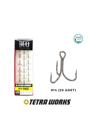 Duo Tetra Works Üçlü İğne 14 20 Adet