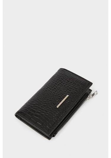 Defacto Kadın Suni Deri Cüzdan F6647axnsbk27 Siyah