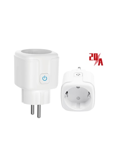 Reedark "20a Akıllı Zigbee Priz, Enerji Takip, Uzaktan Kontrol, Google Asistan Uyumlu"