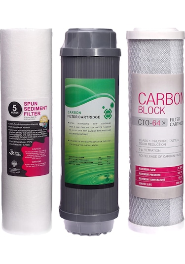 Overwater Su Arıtma Cihazı 3’Lü Filtre Seti