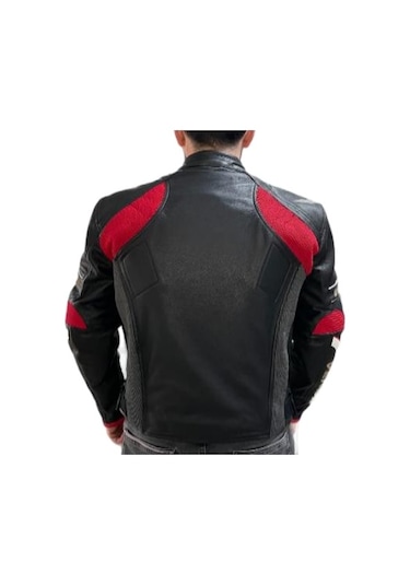 Venom D1 Racing Deri Ceket Siyah