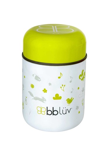 Bblüv Food Mama Termosu ve Kaşık Yeşil