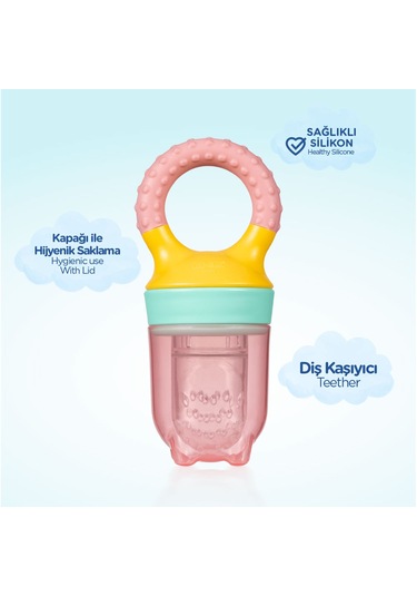 Wee Baby Meyve Süzgeci Pembe