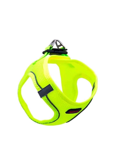 Tailpetz Air Mesh Köpek Göğüs Tasması Neon Yeşil XS