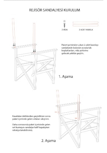 Rejisör Sandalyesi Ahşap Diğer