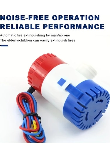 Chuangyinshop 1pc Dc 12v Dalgıç Sintine Pompası 1100gph Paslanmaz Çelik Gövdeli Tekne Ve Karavan İçin