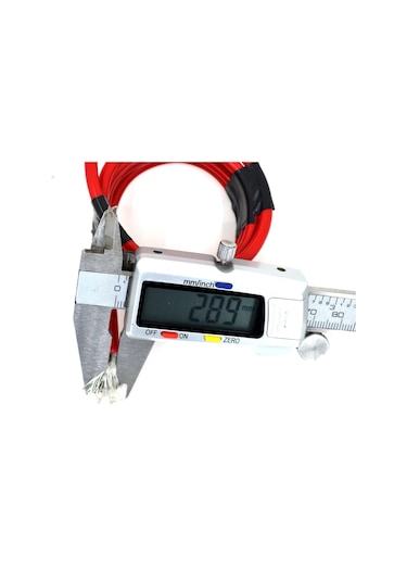 1 Metre 6Mm² Kırmızı Bakır Kablo Kalaylı Nyaf Marine Bakır - Kırmızı